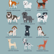 Illustration for article titled Adorable Drawings of Dog Breeds, Grouped By Their Place of Origin